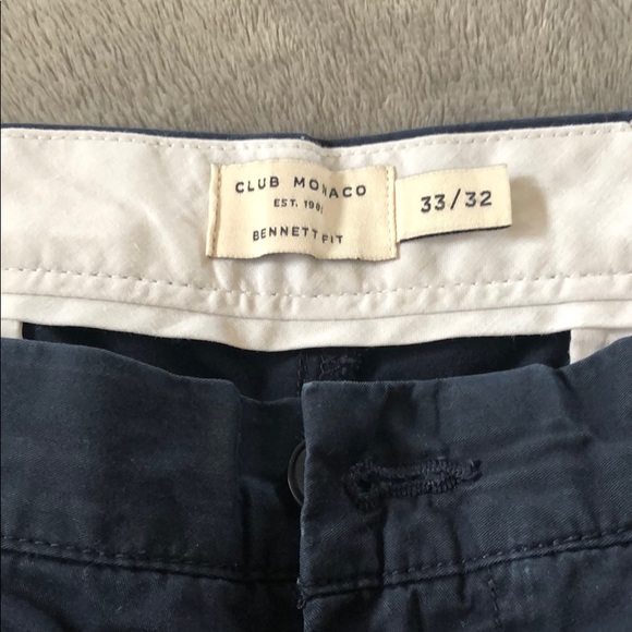 Club Monaco Bennett Chinos 33/32 - Picture 2 of 3
